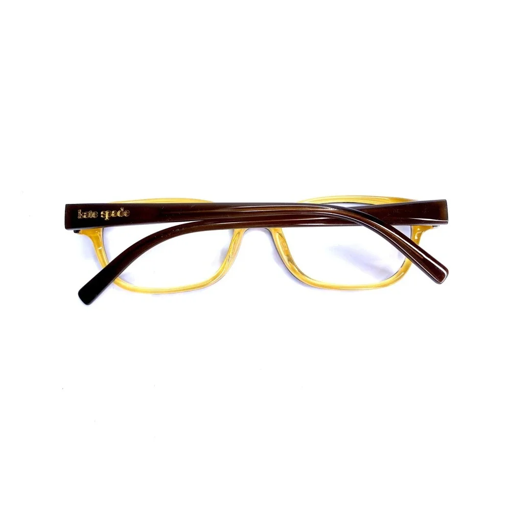 Kate Spade NY Eyeglasses Wayfarer Tortoise Clear Orange Blakely 0JMD 50 17 135